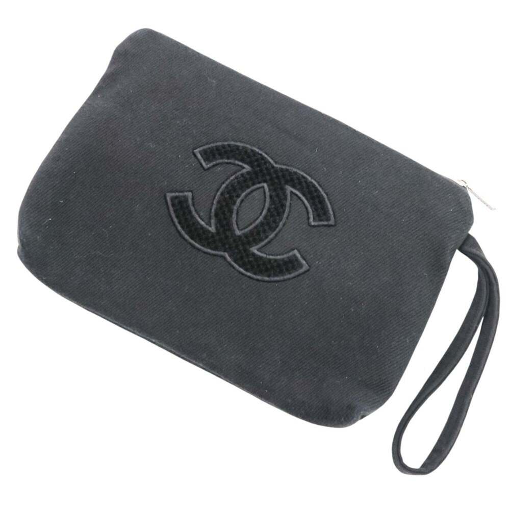 CHANEL Black Logo Tote Bag - Picture 9 of 16